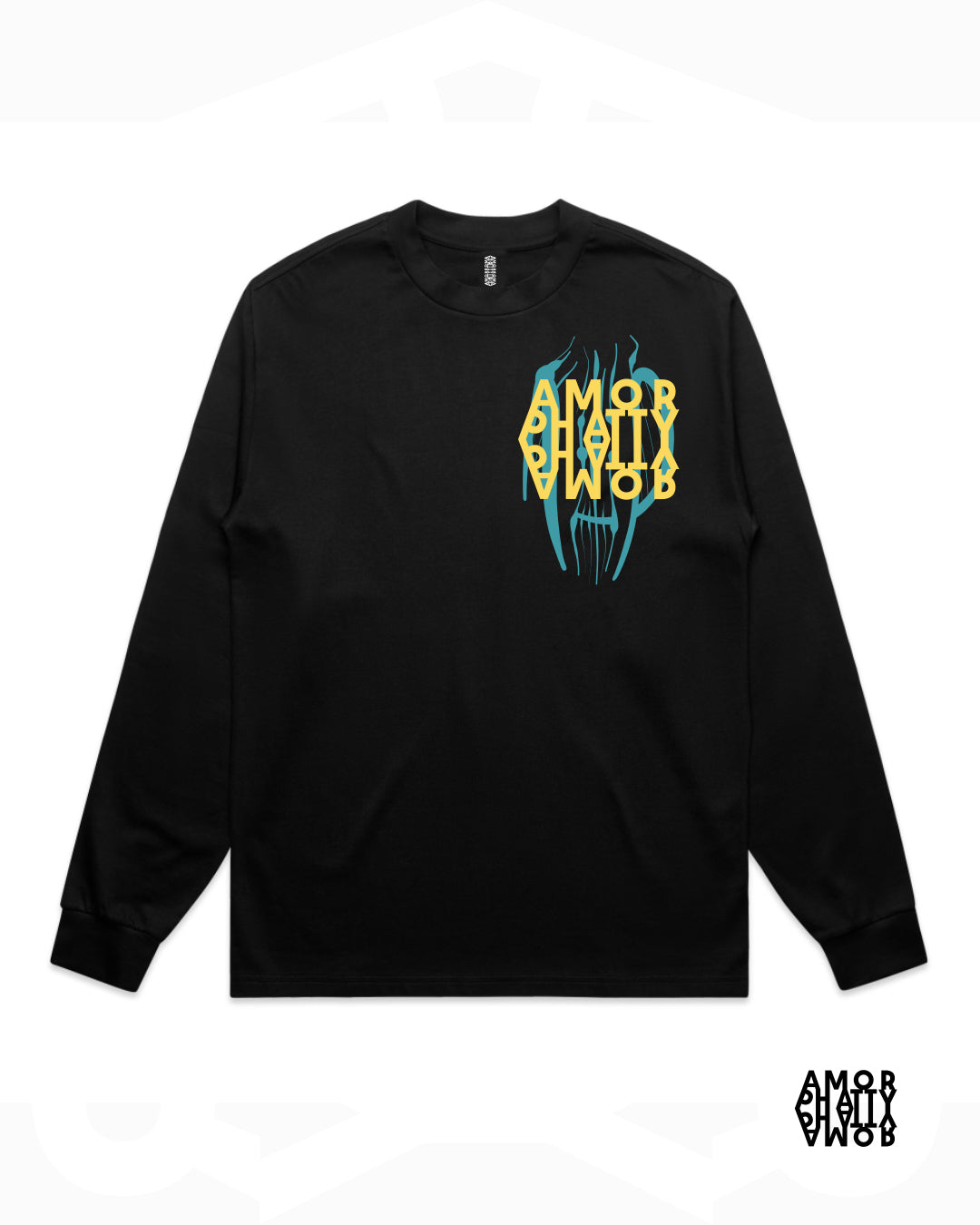 Beware Long Sleeve Black