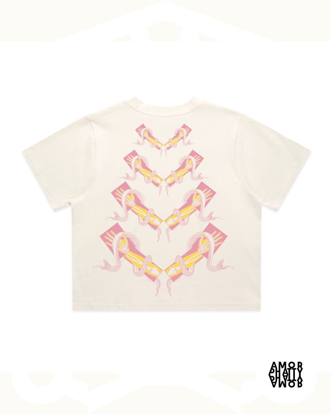 Snakes Crop Peach