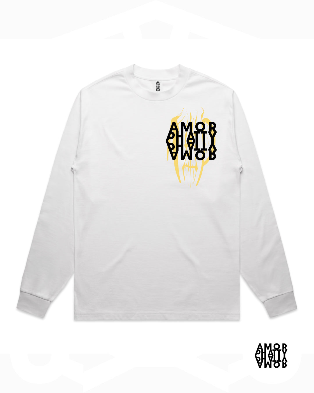 SkullCap Long Sleeve White