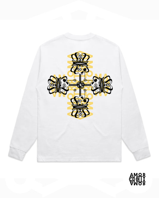 SkullCap Long Sleeve White